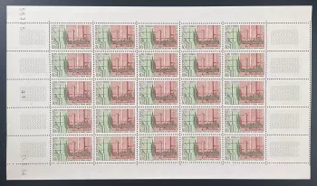 Congo 1964 YT 161 planche sheet réhabilitation du travail manuel
