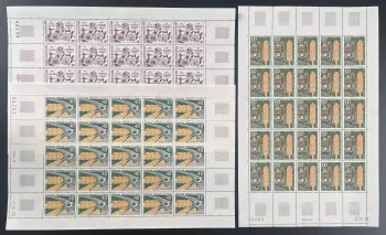Congo 1973 YT 342-344 planche Programme Alimentaire Mondial ONU FAO UN