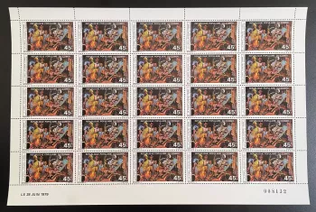 Congo 1979 YT 549 sheet education of children through African tales