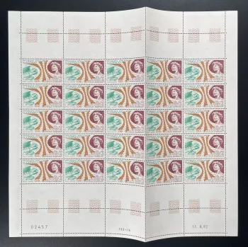 Congo 1982 YT PA 303 sheet Amelia Earhart aviation crossing Atlantic
