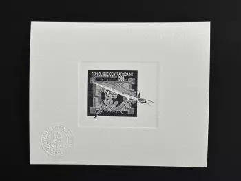Central African Republic 1980 Mi. 696 artist proof Concorde Avion Europe Africa