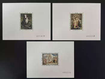 Cameroon 1981 Mi. 965 - 967 luxury proof Christmas Madonna Child