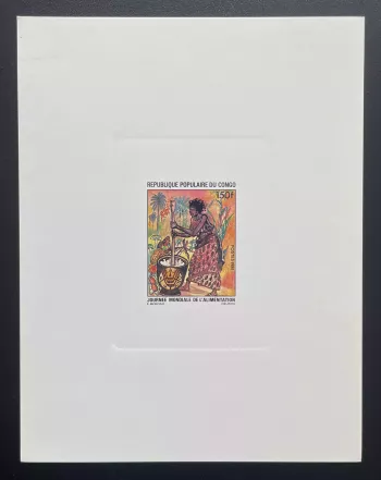 Congo 1981 Mi. 836 épreuve de luxe Journée mondiale alimentation FAO