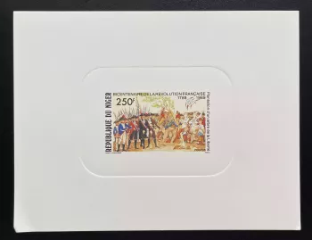 Niger 1989 Mi. 1065 luxury event Bicentenary French Revolution