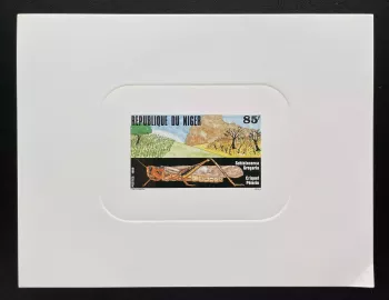 Niger 1989 Mi. 1074 Luxusprobe Wüstenheuschrecke Schistocerca Gregaria