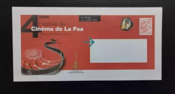 Enveloppe Nouvelle Calédonie 4ème Festival du Cinéma de La Foa 2002