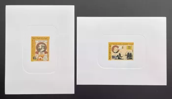 Sénégal 1991 Mi. 1125 - 1126 épreuve de luxe Alfred Nobel Prix