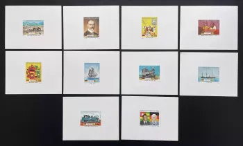 Togo 1984 Mi. 1678 - 1711 épreuve de luxe centenaire protectorat allemand amitié