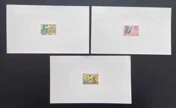 Vietnam du Sud 1971 YT 404-406 épreuve de luxe réforme agraire paysans