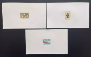 Viêt Nam Sud 1972 YT 438-440 épreuve de luxe Soldats anciens Uniformes