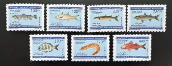 Mauretanien 2014 Mi. 1207-1213 Meerestiere Fische Garnele