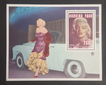 Burkina Faso 1995 Mi. 1400 Marilyn Monroe Showbizz Hollywood cinéma