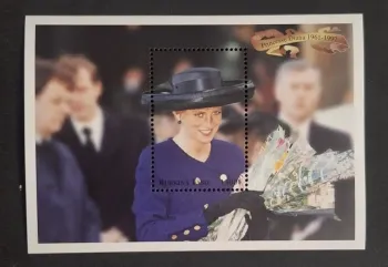 Burkina Faso 1998 Mi. Bl. 175 Princesse Diana Lady Di mémorial royauté