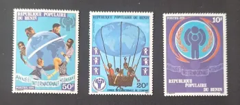 Benin 1979 Mi. 170-172 Internationales Jahr des Kindes Globus Ballon