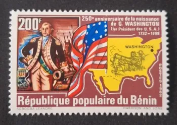 Benin 1982 Mi. 280 George Washington 250th Anniversary US President