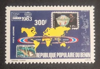 Benin 1983 Mi. 315 Luftpost Bangkok Philatelieausstellung