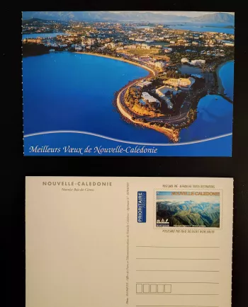 New Caledonia 2003 lot 5 PAP pre-stamped postcards Greetings