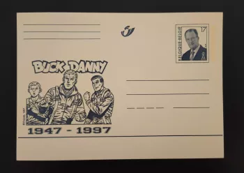 Belgien 1997 Bildganzsache Buck Danny 1947 Comic Dupuis 17F