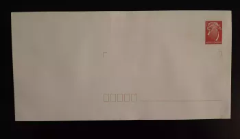 Nouvelle Calédonie entier postal enveloppe Cagou rouge neuf