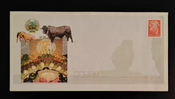 Entier postal Nouvelle Calédonie Foire agricole artisanale de Bourail