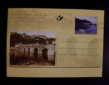 Belgique 2001 entier postal Namur Pont de Jambes Citadelle neuf