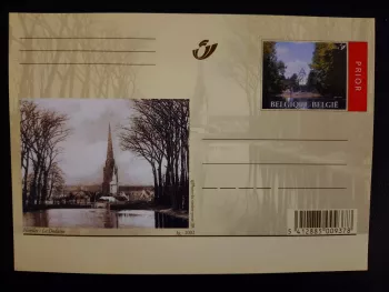 Carte postale Nivelles La Dodaine 2002 Belgique entier stationery
