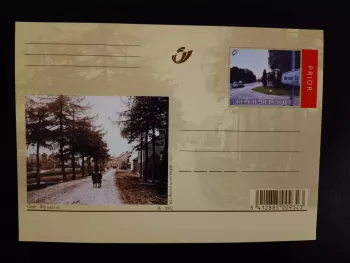 Carte postale 2002 Belgique Genk Weg naar As entier stationery