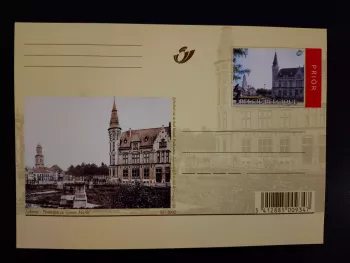 Belgium 2002 Lokeren Posterijen Groote Markt prior stationery postcard
