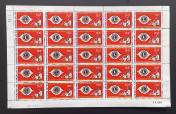 Upper Volta 1969 YT PA 65 sheet Lions International congress