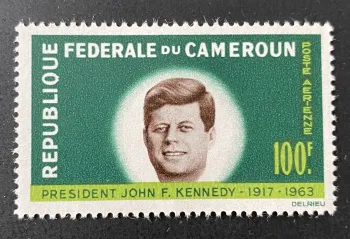 Cameroun 1964 Mi. 420 Poste aérienne Président John F. Kennedy JFK