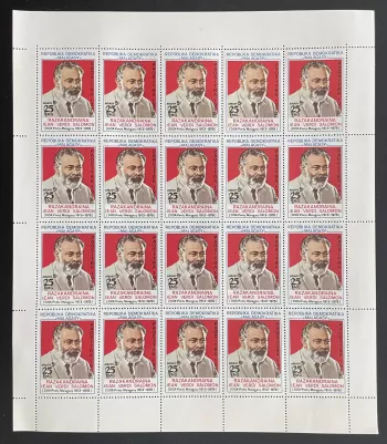Madagaskar 1979 YT 630 Bogen Razakandraina Jean Verdi Salomon Dichter