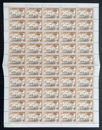 Madagascar 1997 YT 1533 planche 25e anniversaire Radio Nederland