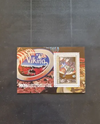 Comores 1976 Mi. Bl. 307 Opération Viking Mars sonde spatiale USA