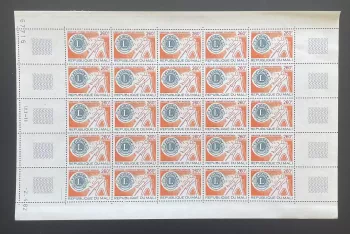 Mali 1982 YT 453 sheet Lions Club Day of the Blind