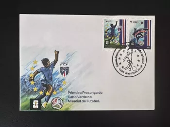 Kap Verde 2026 FDC Fußball FIFA WM Blauhai FCF
