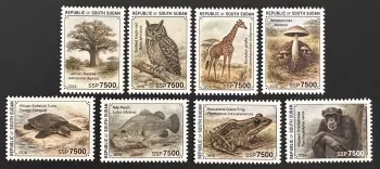 South Sudan 2026 Wildlife baobab owl giraffe mushroom turtle frog