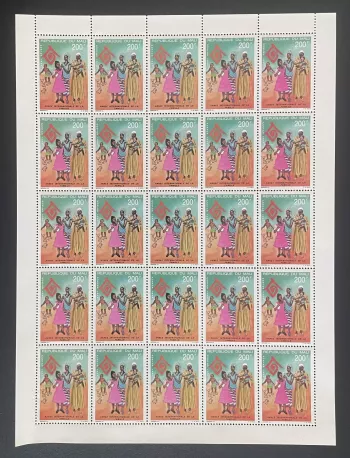 Mali 1994 YT 695 planche Année internationale de la famille