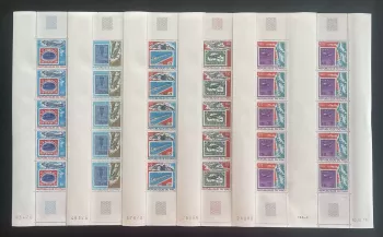 Mali 1978 YT PA 341-345 Luftfahrt Concorde Zeppelin Luftschiff