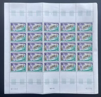 Mali 1972 YT PA 156 Bogen Apollo XVI Weltraum Astronaut Mond