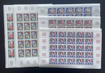 Mali 1973 YT PA 182-186 sheet scouting Baden-Powell Nairobi jamboree