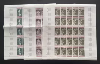 Mali 1973 YT PA 191-193 Skulpturen Pietà Sieg von Samothrake