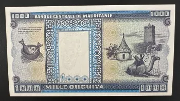 Mauritanie 1000 Ouguiya 1985 SPECIMEN Billet UNC Rare