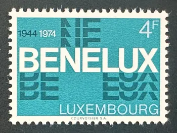 Luxembourg 1974 Mi. 891 émission commune Benelux 30e anniversaire