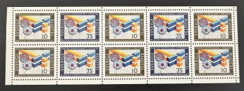 Schweden 1967 Mi. 584-585 Gemeinschaftsausgabe finnische Siedler Heftchen