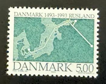 Dänemark 1993 Mi. 1056 Gemeinschaftsausgabe Russland diplomatische Beziehungen