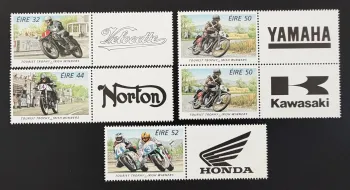 Irlande 1996 Mi. 946-949 émission commune Tourist Trophy motos course