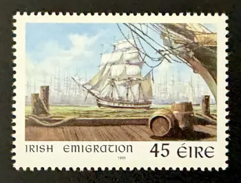 Ireland 1999 Mi. 1133 joint issue emigration ship sailing vessel