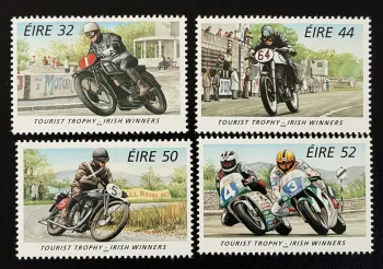 Irlande 1996 Mi. 946-949 émission commune Tourist Trophy moto course