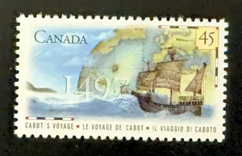 Canada 1997 Mi. 1627 émission commune voyage Cabot navire exploration