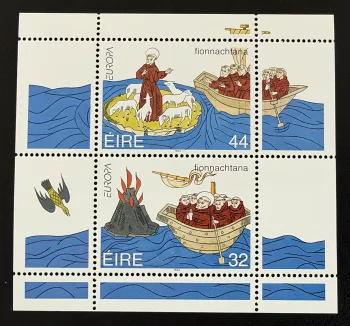 Irland 1994 Mi. Bl. 12 Gemeinschaftsausgabe Europa Sankt Brendan Reise